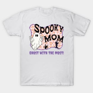 Spooky Mom Tee, Halloween Tee, Gift for Her, Halloween Shirt, Halloween Party, Halloween, Gift for Halloween, Halloween Gift Shirt T-Shirt